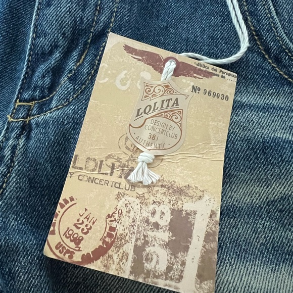 NWT Lolita Jeans by Concert Club Blue Denim Zoo Shorts - Picture 3 of 11